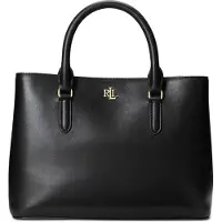 Lauren Accesorios per donna. 431876725004 Borsa a tracolla Marcy in pelle nera (OSFA), Nero, Casual, Classico