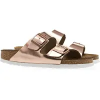 Birkenstock Scarpe Arizona Soft Footbed donne - Oro - 38