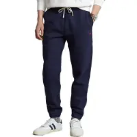 Ralph Lauren per uomo. 710793939003 Pantaloni della tuta in peluche blu scuro (M), Casual, Cotone, Navy