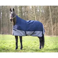Ekkia Collo alto Equithème Tyrex 600D 150g - blu/grigio, 130