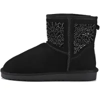 Gooce Boots 'Lana' nero / argento