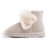 Gooce Boots da neve 'Juni' beige / bianco