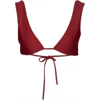 Pura Women's Darya Parte superiore bikini Donna (L, rosso)