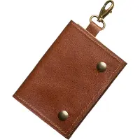 The Hantler Porta schede di memoria Marrone whisky / Ottone, 3x SD + 2x CF
