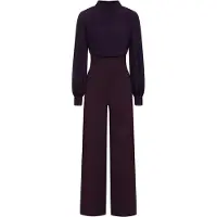 HotSquash Tuta jumpsuit melanzana