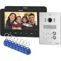 ORNO Videocitofono per 2 famiglie 7" LCD INDI MULTI P 2355
