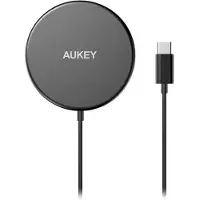 Aukey Aircore Caricabatterie senza fili Qi magnetico 15W - nero