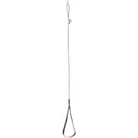 Petzl Footcord Staffa fettuccia (One Size, bianco/nero)