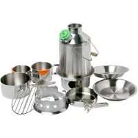 Kelly Kettle Ultimate Scout Kit Set cucina (One Size, stainless steel)