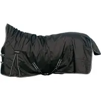 CATAGO Tappeto da esterno Justin per cavalli, 150g - nero - 125 cm