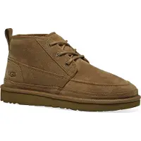Ugg per uomo. 1121645 Stivaletto M Neumel Moc in pelle marrone (42), Basso, Stringhe, Casual