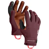 Ortovox Women's Tour Light Glove Guanti Donna (S, rosso)