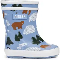 Aigle Stivali bambini BABY FLAC F PT2 ragazza - Blu - 20