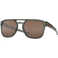 Oakley - Occhiali da sole - Latch Beta Olive Ink Prizm Tungsten in Silicone - Kaki
