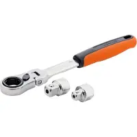 Bahco Set di cricchetti a pressione, 3 pezzi
