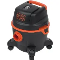 Huismerk Aspirapolvere a umido e a secco BLACK+DECKER - 1200W - 15 litri - Nero - Arancione