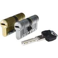 Ifam Cilindro Profilato Irm3030lc 30+ Con 5 Chiavi Corte Ottone 60 Mm 30 Mm