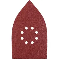 Kwb 493412 Accessori per levigatrici 5 pezzi carta vetrata