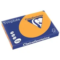 Clairefontaine Carta Colorata Arancione A3 120 g/m² (250 fogli)