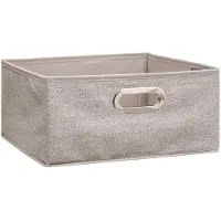 5five Simply Smart Aufbewahrungskorb Mix N Modul, Pappe, PP-Kunststoff, Beige meliert, 31 x 15 cm, 138886G