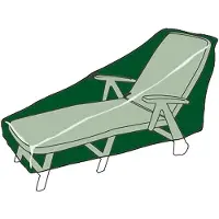 EDM Copertura Per Lettino Prendisole 240g/m2 205x78x40 Cm