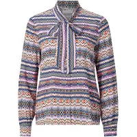 Rich & royal Printed Blouse With Bow Rosewater Taglia: 34 | Magliette intime Outlet | Donna | Bianco
