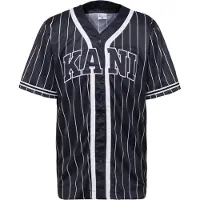 Karl kani Camicia nero / bianco