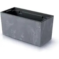 Prosperplast Vaso Da Fiori Urbi Case Beton Effect Collection 39.5x18.5x19.5 Cm