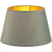 Duolla Paralume Cone altezza 18 cm, verde menta/oro