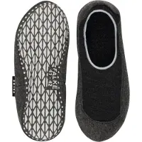 Falke Cosyshoe Home Low Pantofole Uomo (45-46, nero/grigio)