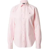 Ralph Lauren per donna. 211891377002 Camicia Oxford rosa attillata (40), Casual, Cotone, Classico, Manica lunga