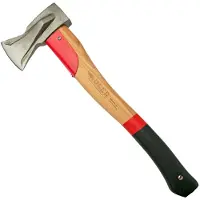 Adler Short Splitter, rosso-nero, ascia da spacco