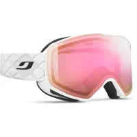 Julbo - Maschera da sci - Cyclon Reactiv 1-3 HC White per Donne in Silicone - Bianco