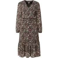 Esqualo Dress Midi Soft Deco Print Print Taglia: 34 | Abiti Midi Outlet | Donna