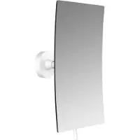 Emco Miroir mural rond , 1 bras, 3 plis, angulaire, 132x208mm, 109413937, 109413937