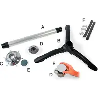 Fiamma Connessione Conica Incassata