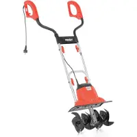 HECHT Motozappa elettrica 738 | Larghezza di lavoro 36,5 cm | Profondità di lavoro 20 cm | 1000 W | 16 lame | 430 giri/min