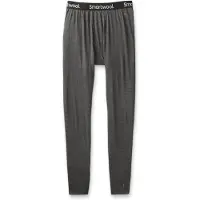 Smartwool Classic All-Season Merino Base Layer Bottom Boxed Intimo lana merinos Uomo (XL, grigio/nero)