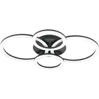 Eglo connect Parrapos-Z plafoniera LED, 4 luci