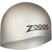 Zoggs Easy Fit Silicone Cap Cuffia da nuoto grigio
