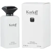 Korloff Paris In White EDT Uomo 88 ml — Eau de Toilette