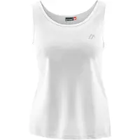 Maier Sports Women's Petra Canotta Donna (48, bianco/grigio)