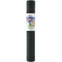 Giardino Rete esagonale plastificata, 25 x 1,0 mm, 50 cm x 5 metri, colore verde, per uso in
