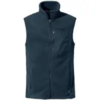 Vaude Rosemoor Fleece Vest Gilet in pile Uomo (L, blu)