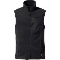 Vaude Bike Rosemoor Fleece Vest Gilet in pile Uomo (3XL, nero)