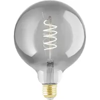 Eglo Globo LED E27 G125 4W filamento nero-trasparente