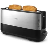Philips Viva Collection Tostapane - fessura lunga, metallo HD2692/90