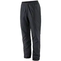 Patagonia - Pantaloni impermeabili e traspiranti - W's Torrentshell 3L Rain Pants - Reg Black per Donne in Nylon - Taglia XS - Nero