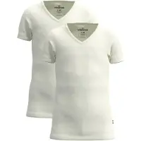 Vingino T-shirt V-neck (2-pack) Real White Taglia: XS | T-shirt Outlet | Unisex | Bianco