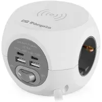 Orbegozo Presa Elettrica Intelligente En 4500 8in1 Usb-c Connections